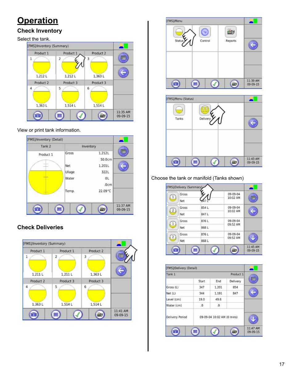 Operation | Franklin Fueling Systems Colibri CL6 Setup and Operators Guide User Manual | Page 17 / 32