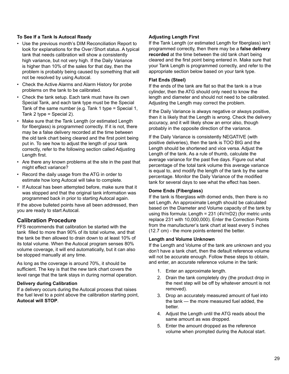 Franklin Fueling Systems Colibri CL6 Setup and Operators Guide User Manual | Page 29 / 32