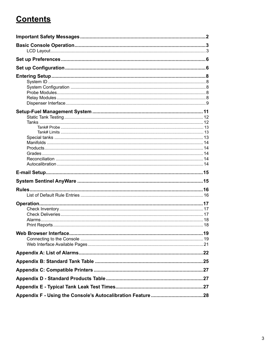 Franklin Fueling Systems Colibri CL6 Setup and Operators Guide User Manual | Page 3 / 32