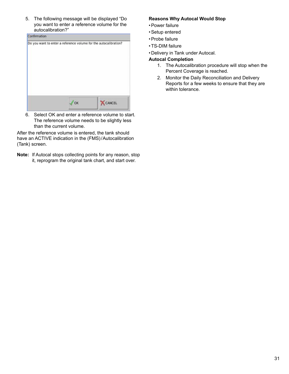 Franklin Fueling Systems Colibri CL6 Setup and Operators Guide User Manual | Page 31 / 32