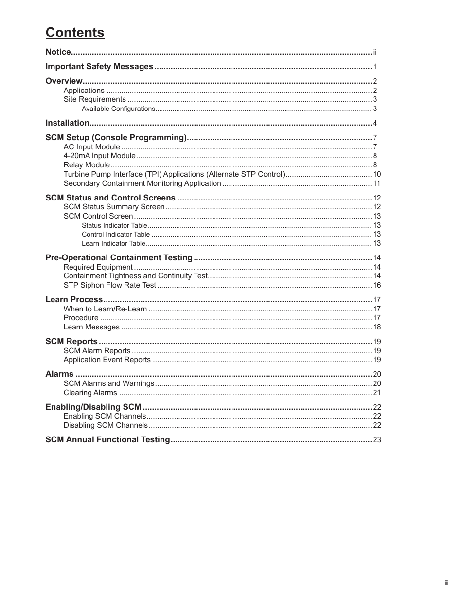 Franklin Fueling Systems TS-550/TS-5000 consoles Secondary Containment Monitoring User Manual | Page 3 / 28