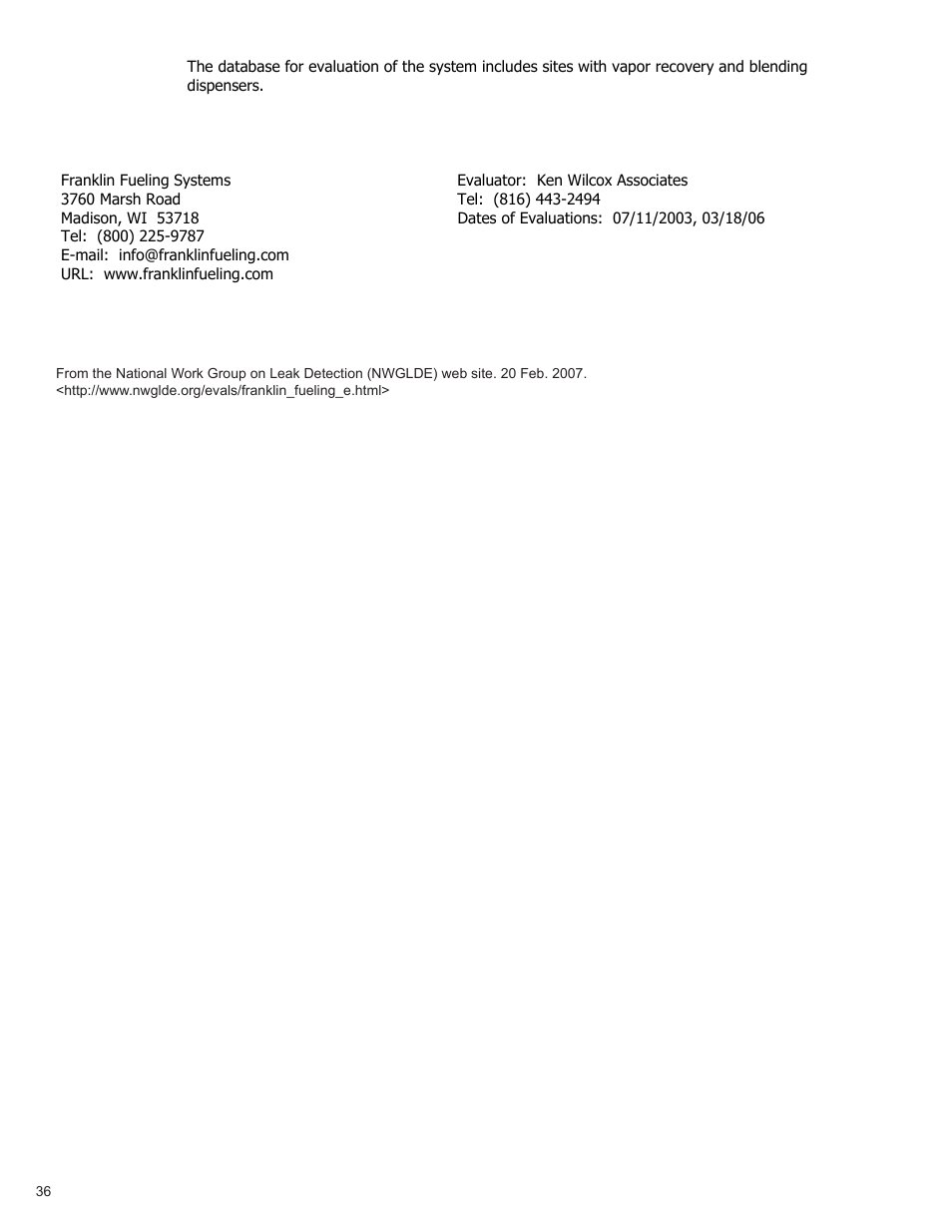 Franklin Fueling Systems T5 Series Fuel Management System Operators Guide User Manual | Page 40 / 46