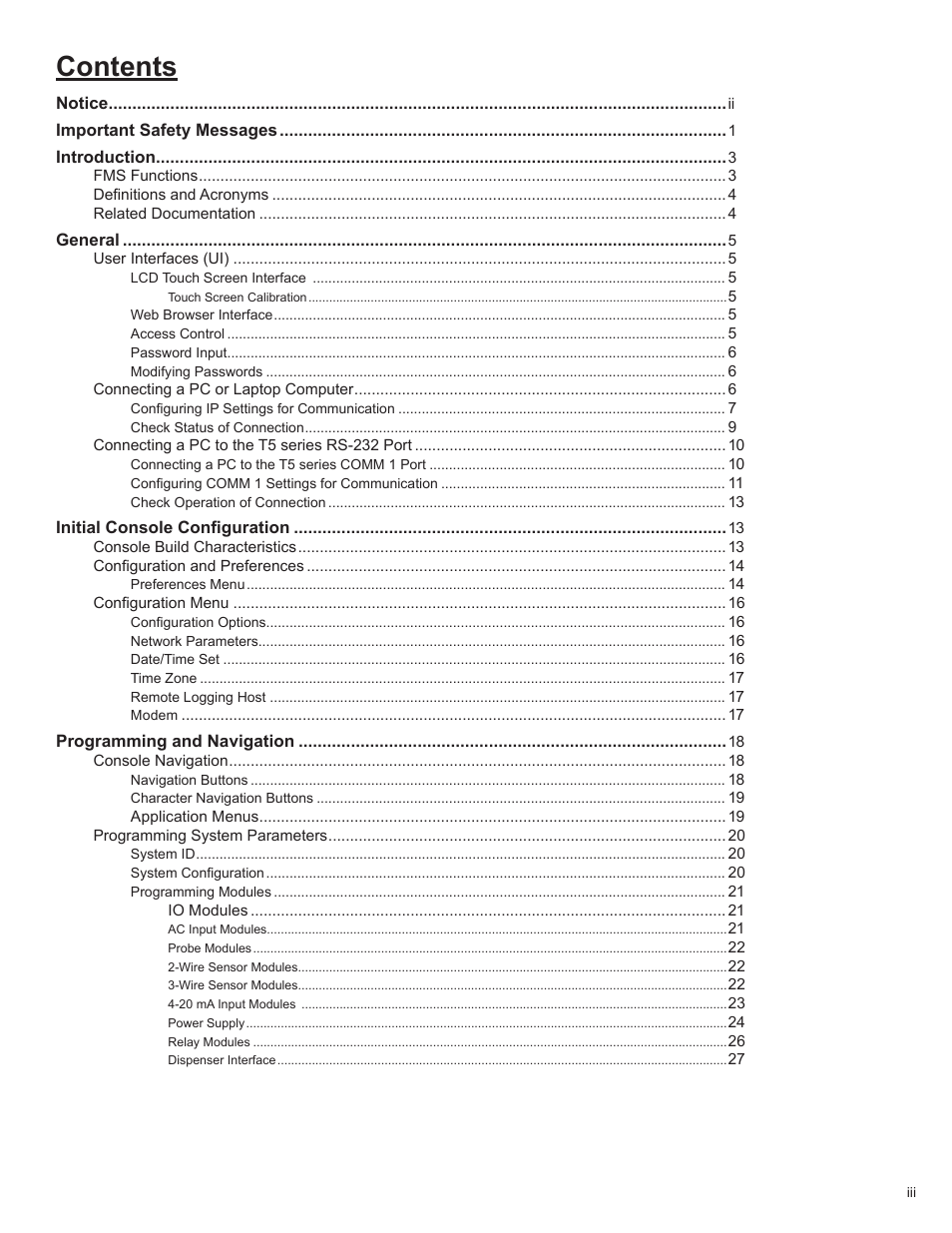 Franklin Fueling Systems T5 Series Fuel Management System Programming Guide User Manual | Page 3 / 66