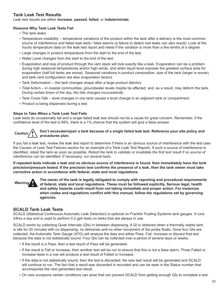 Franklin Fueling Systems T5 Tank Sentinel Programming Guide User Manual | Page 37 / 48