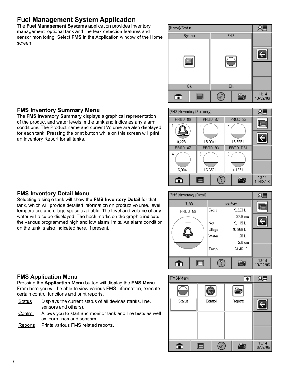 Fuel management system application | Franklin Fueling Systems T5 Series Fuel Management System Operators Guide User Manual | Page 14 / 48