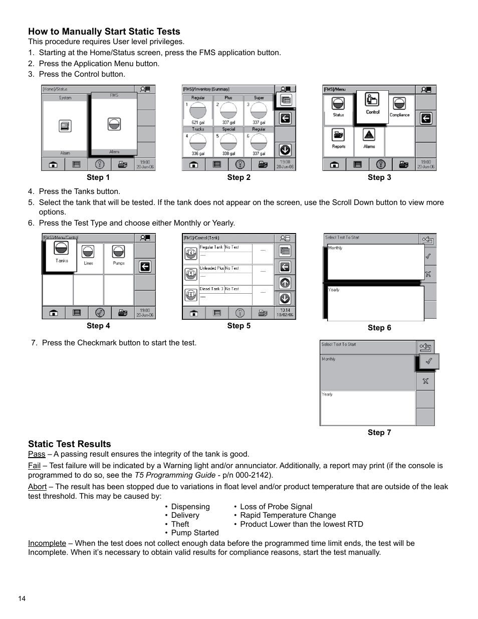 Franklin Fueling Systems T5 Series Fuel Management System Operators Guide User Manual | Page 18 / 48