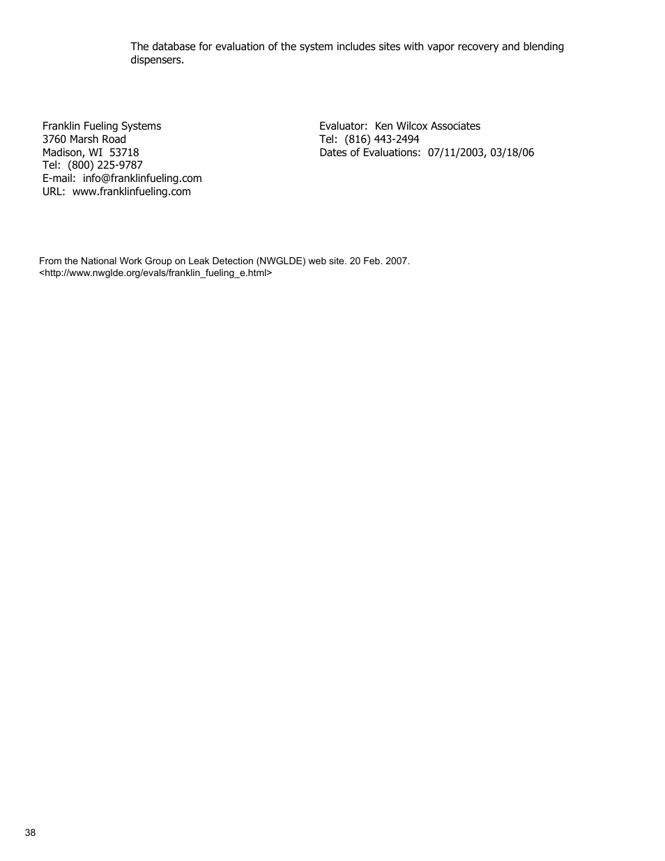 Franklin Fueling Systems T5 Series Fuel Management System Operators Guide User Manual | Page 42 / 48