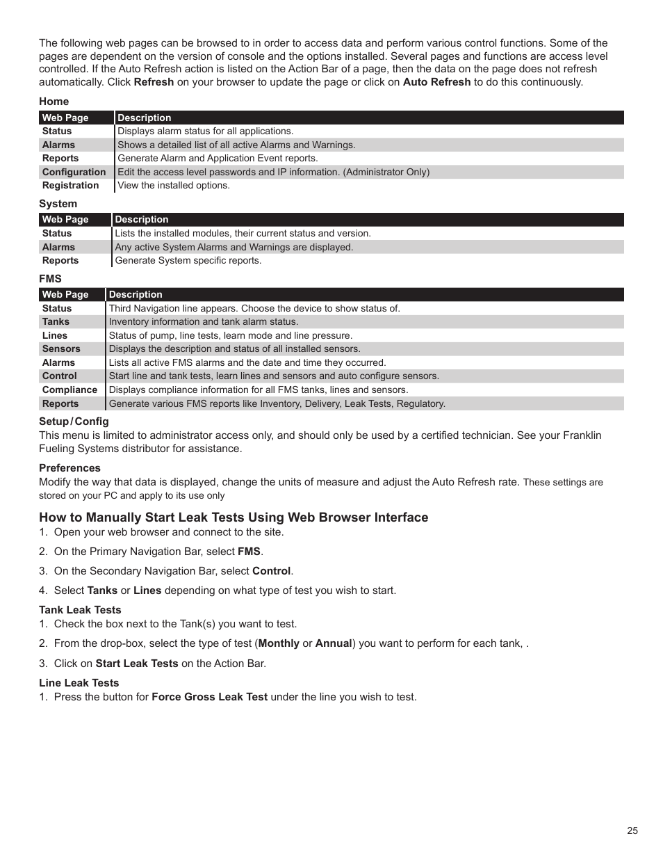 Franklin Fueling Systems TS 550 evo Fuel Management System Operators Guide User Manual | Page 29 / 48