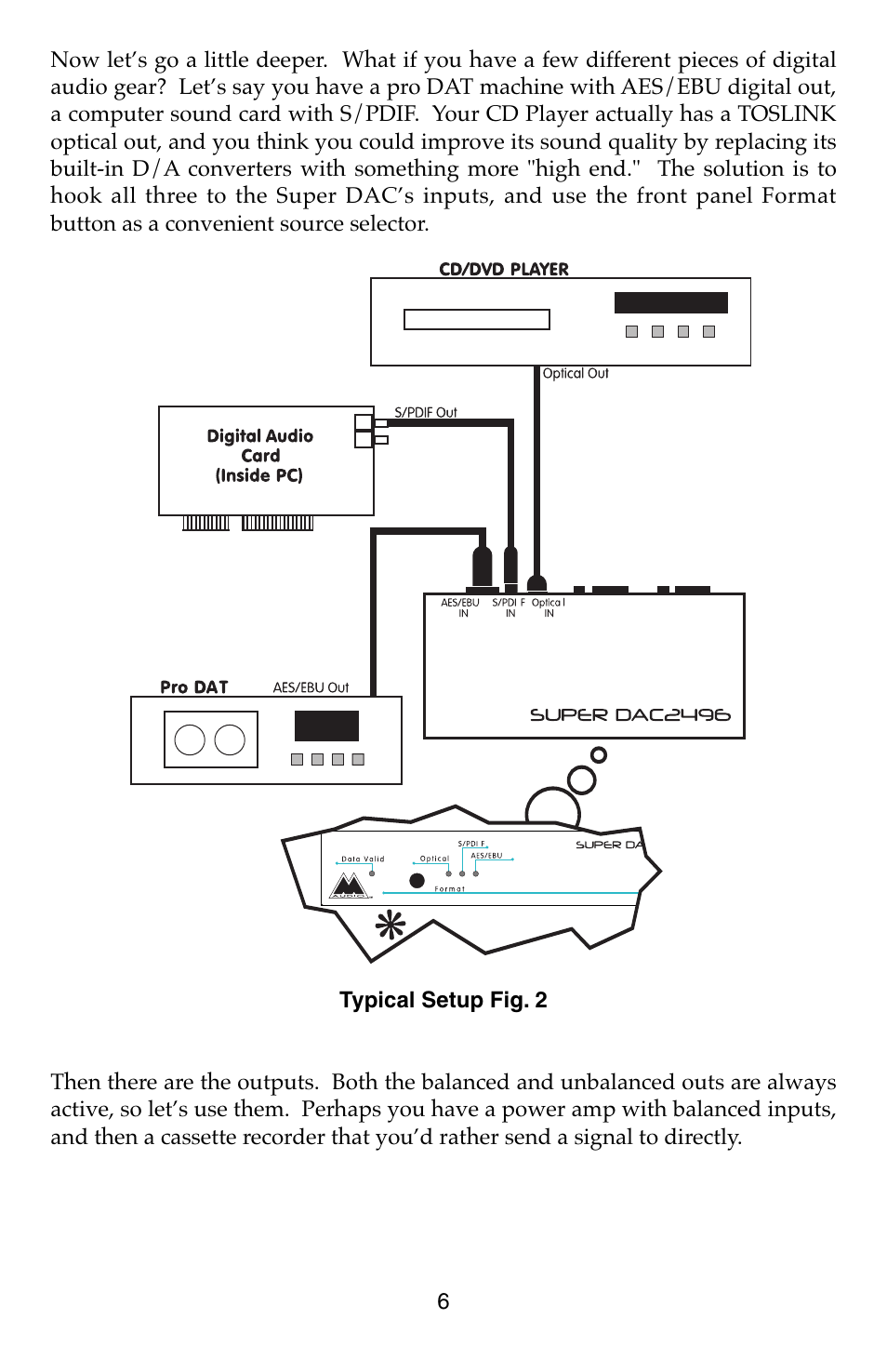 M-AUDIO Super DAC User Manual | Page 6 / 12