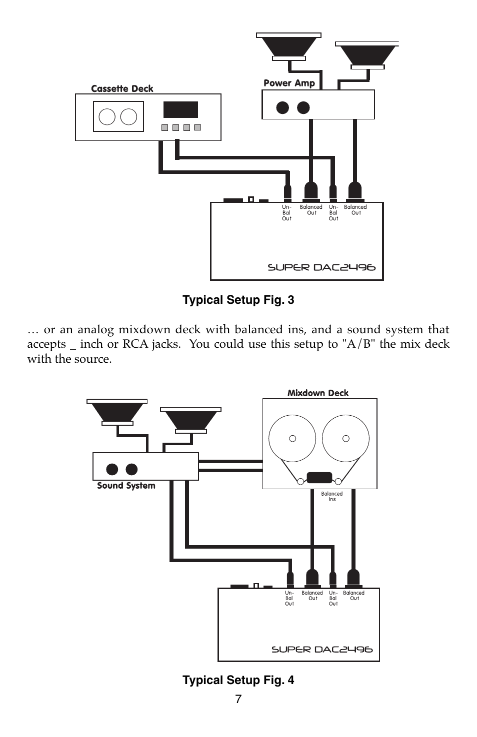 M-AUDIO Super DAC User Manual | Page 7 / 12