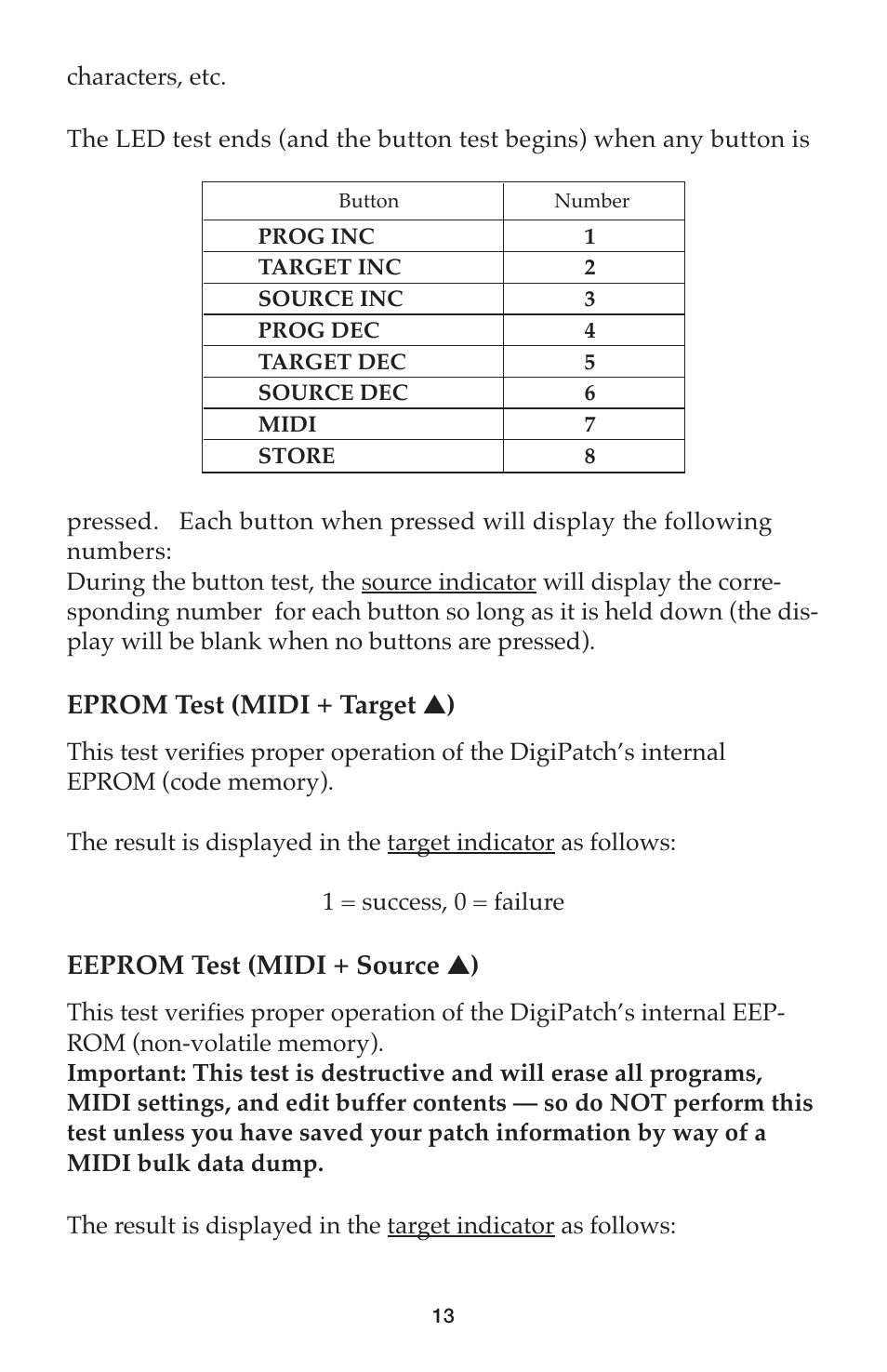 M-AUDIO DigiPatch User Manual | Page 13 / 20