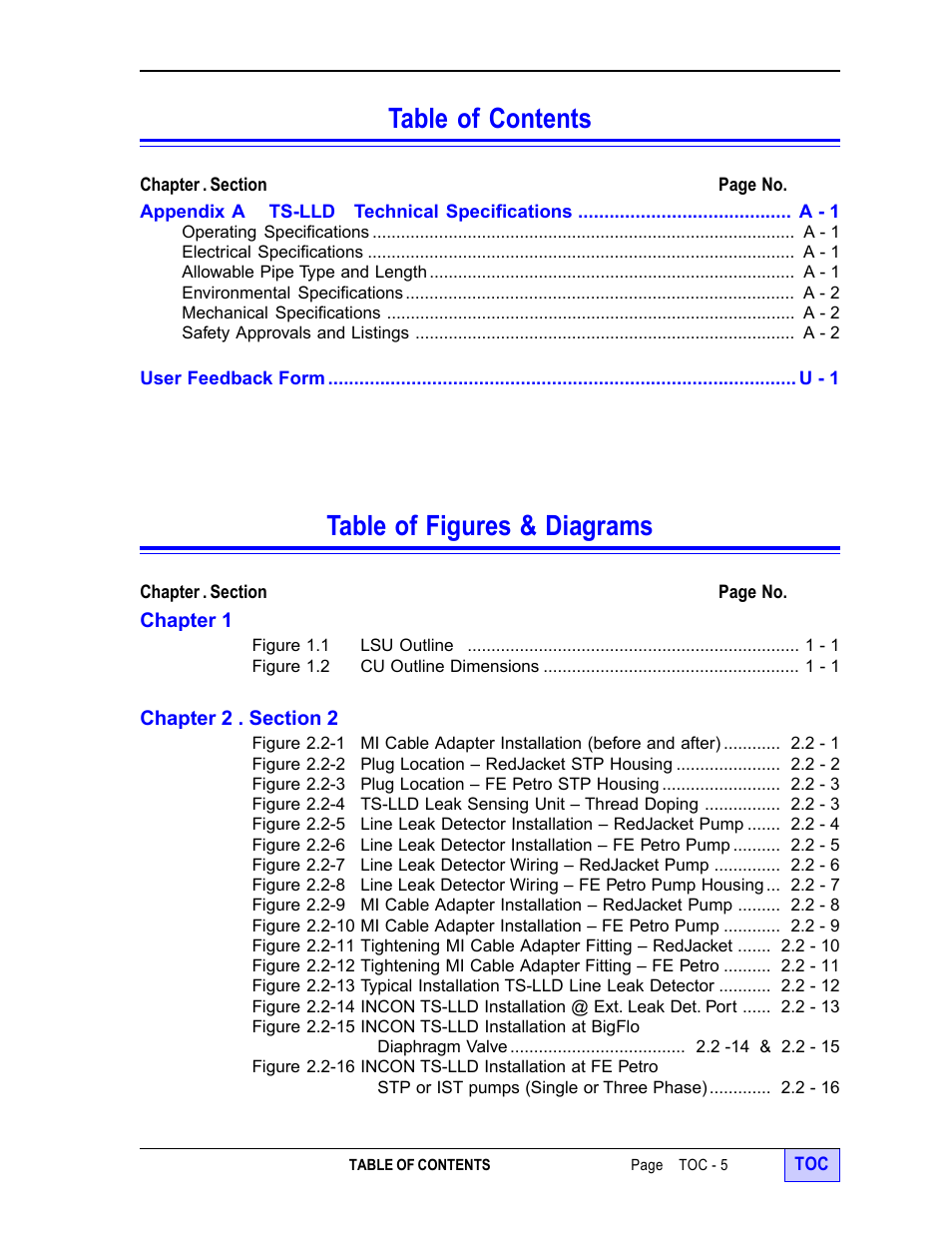 Franklin Fueling Systems TS-LLD Installation Manual User Manual | Page 7 / 86