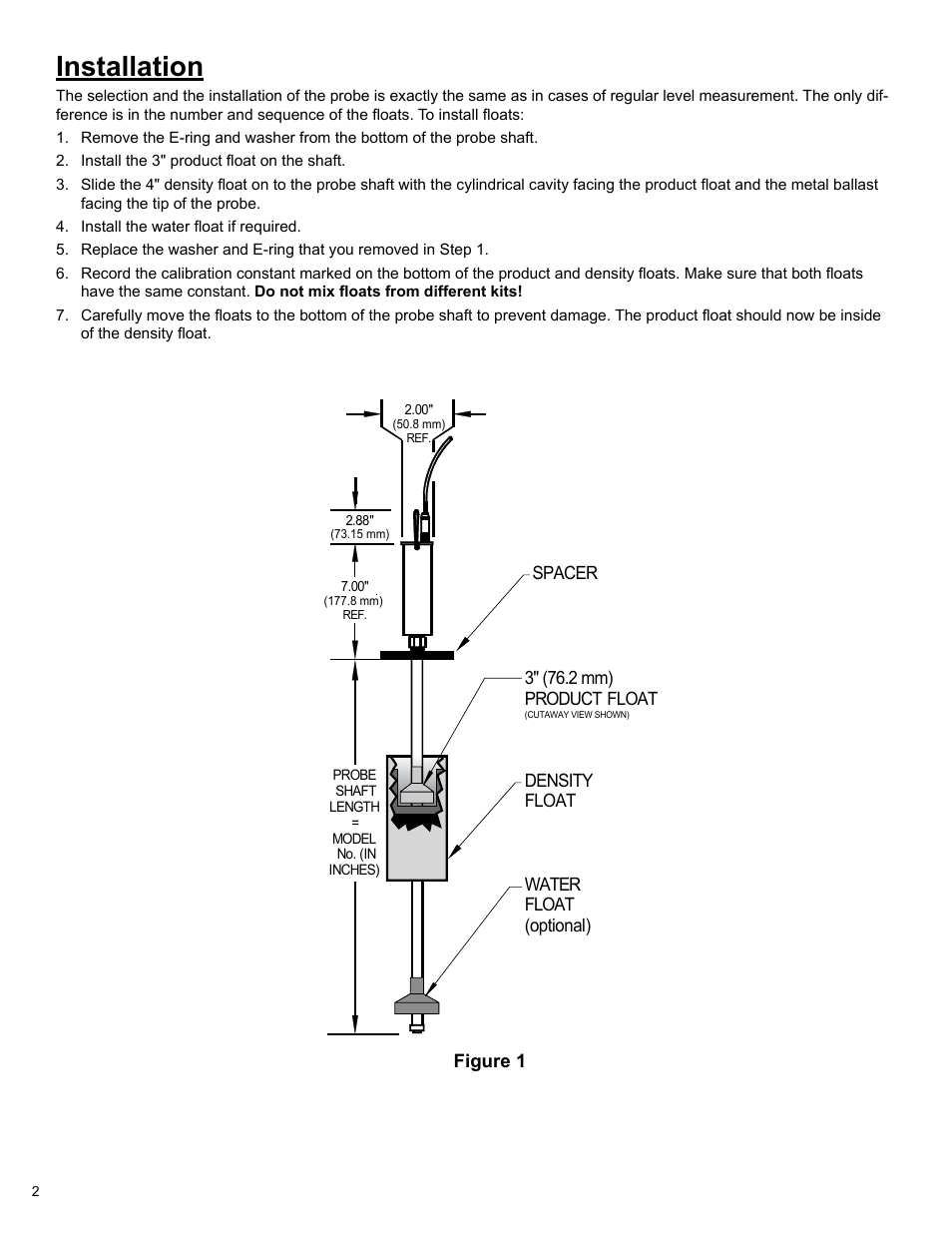 Installation | Franklin Fueling Systems T5 Series Density Measurement Option Installation User Manual | Page 2 / 8