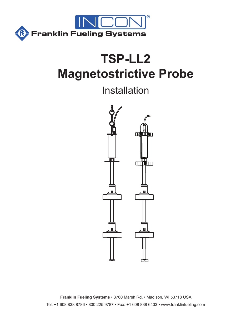 Franklin Fueling Systems TSP-LL2 User Manual | 10 pages
