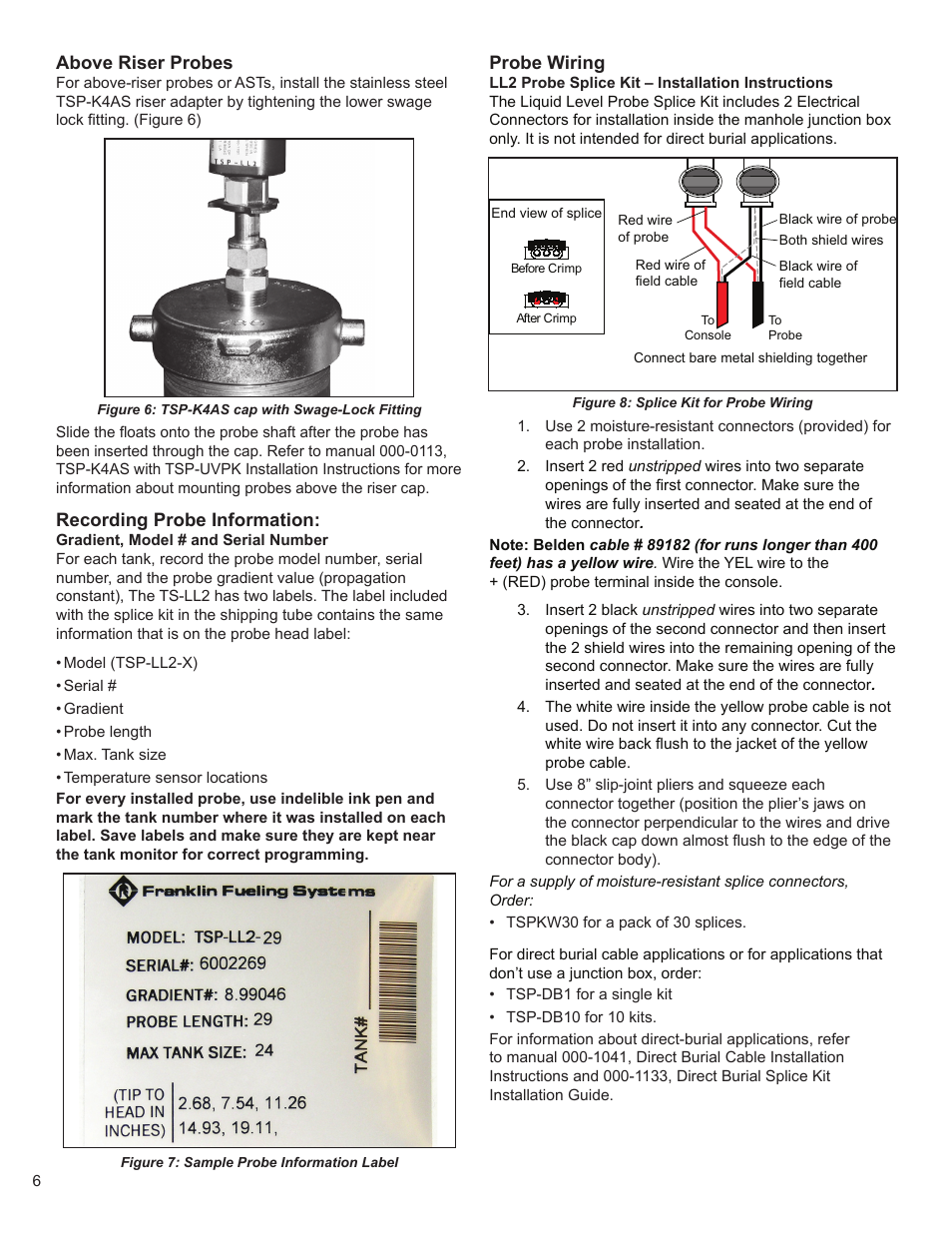 Franklin Fueling Systems TSP-LL2 User Manual | Page 6 / 10