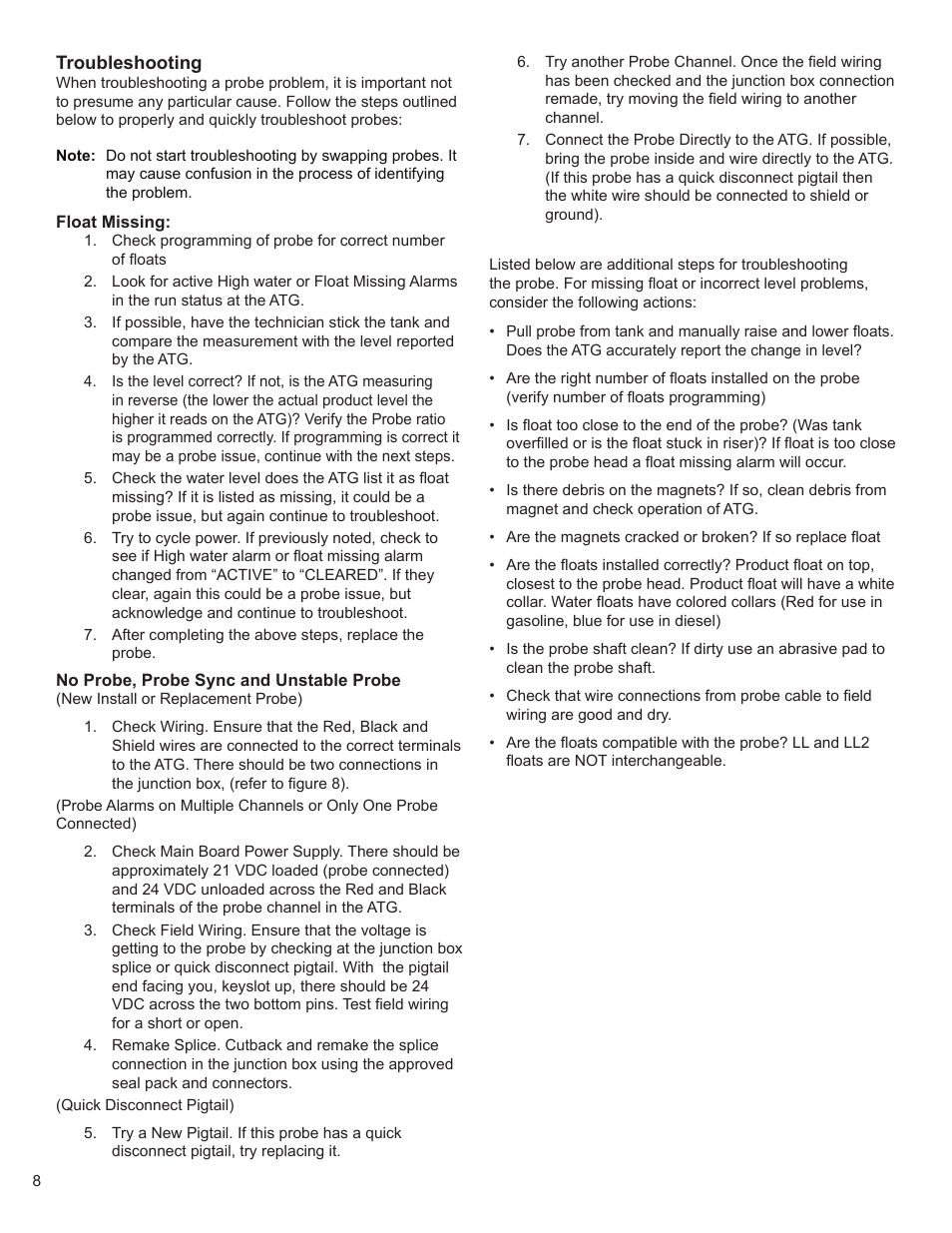 Franklin Fueling Systems TSP-LL2 User Manual | Page 8 / 10