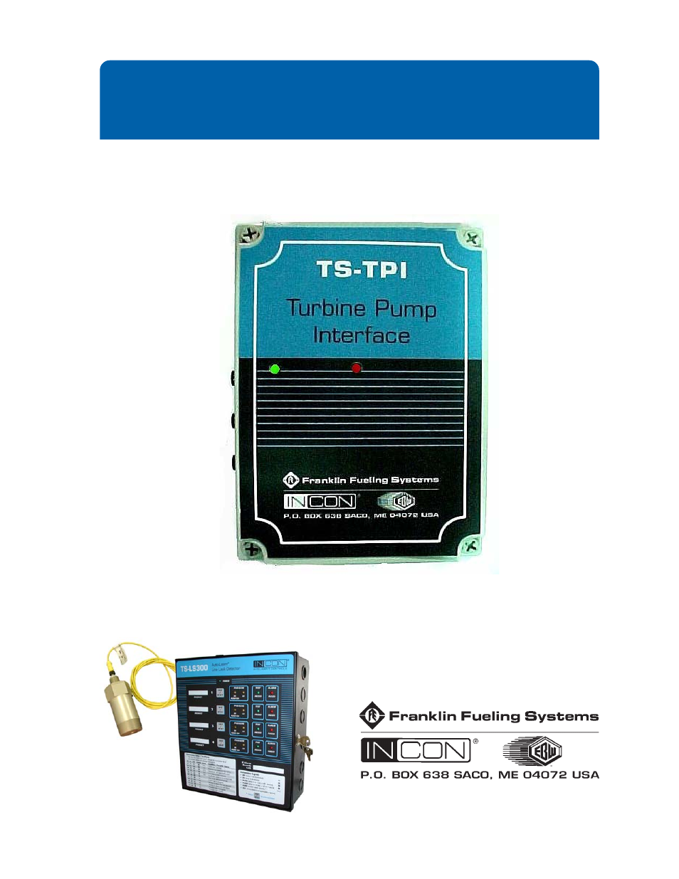 Franklin Fueling Systems TS-TPI User Manual | 48 pages