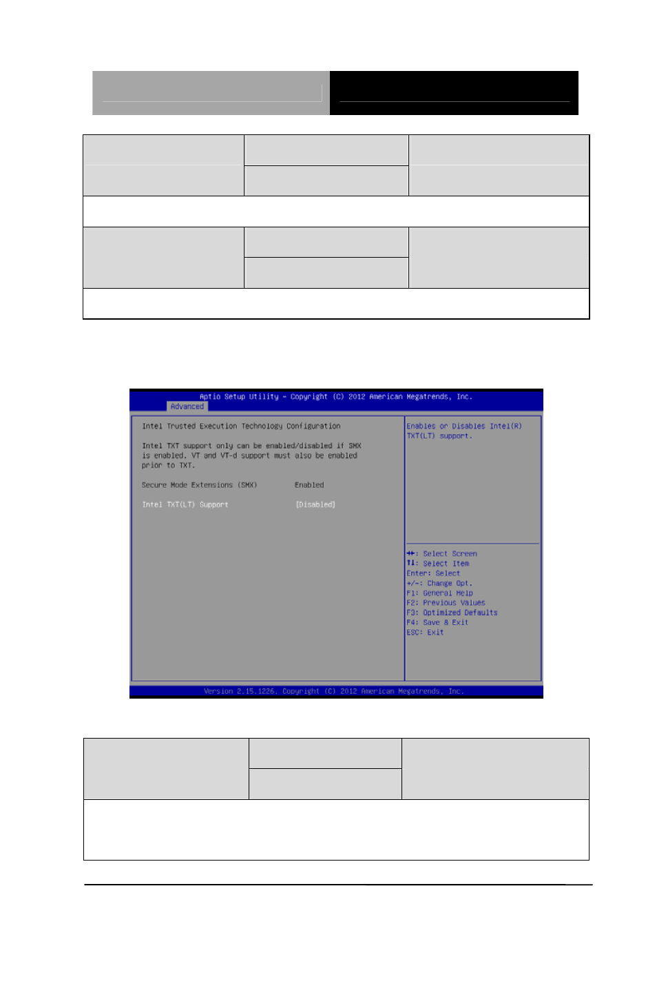 Intel txt (lt) configuration | AAEON PCM-QM77 User Manual | Page 96 / 172