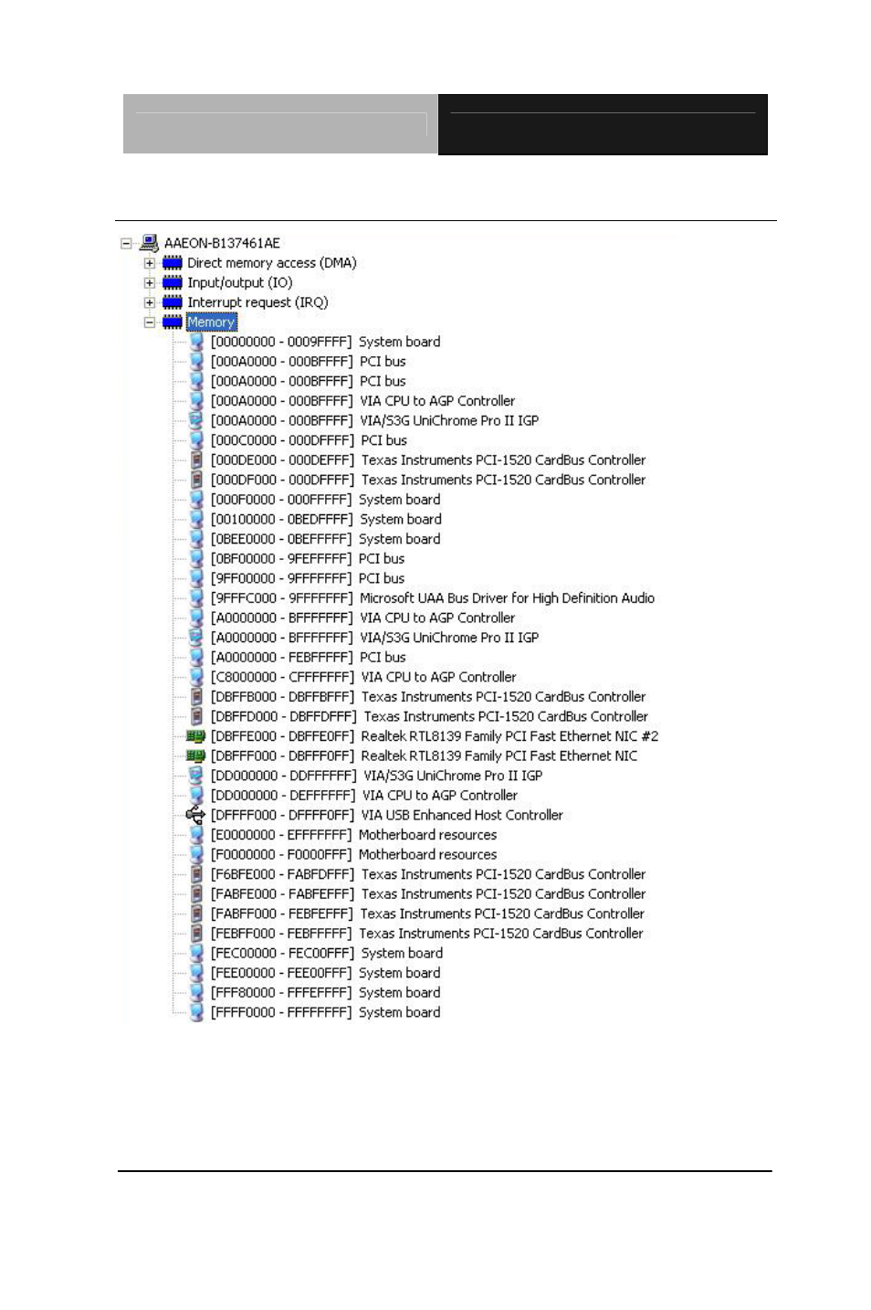 AAEON PCM-8120 User Manual | Page 66 / 71