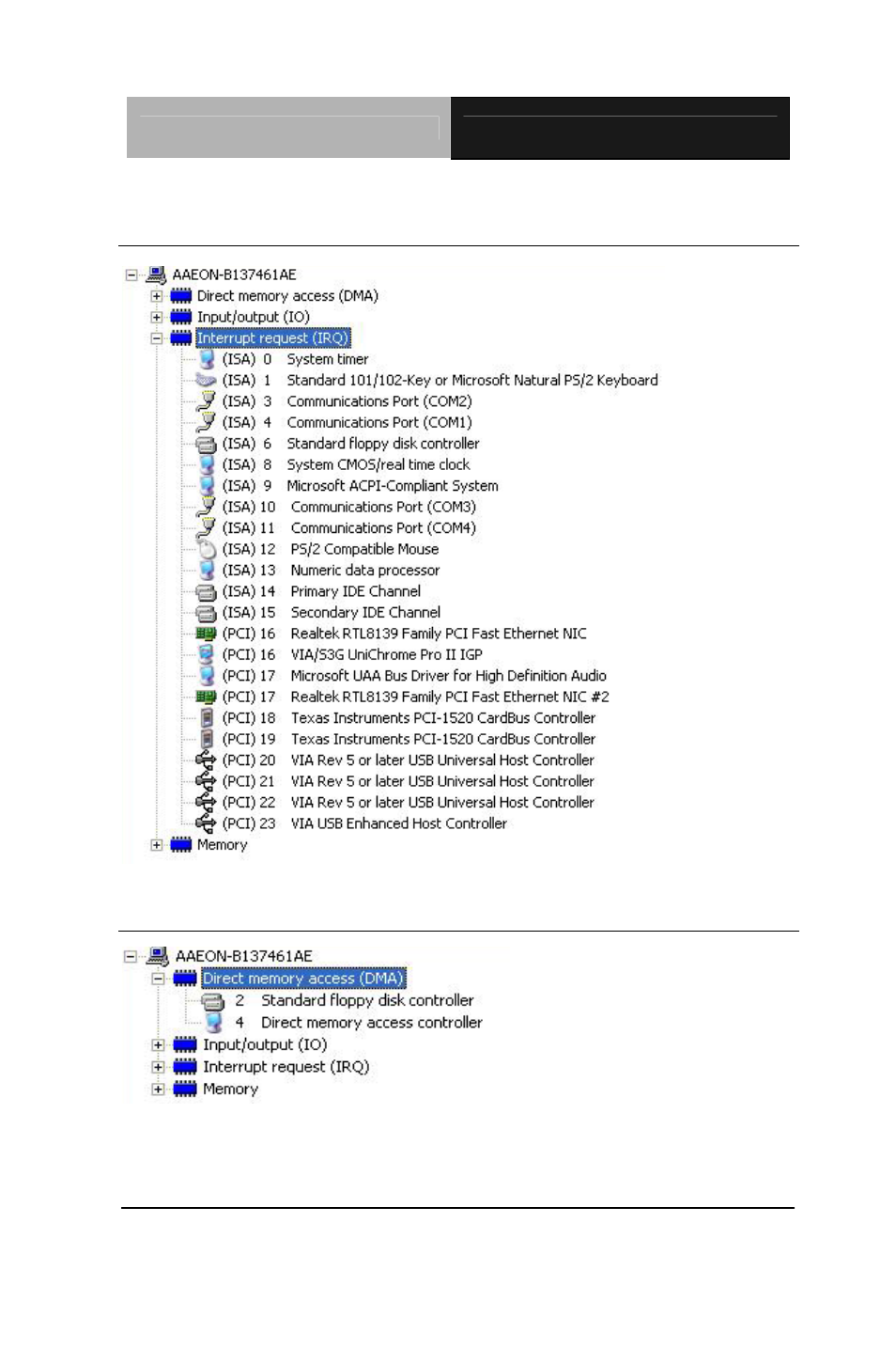AAEON PCM-8120 User Manual | Page 67 / 71