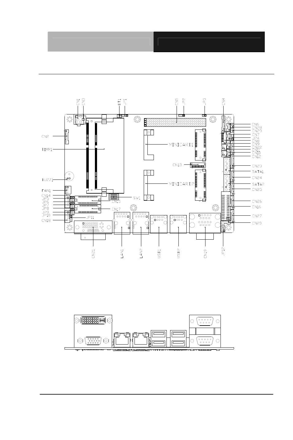 Component side | AAEON EPIC-CV07 User Manual | Page 17 / 128