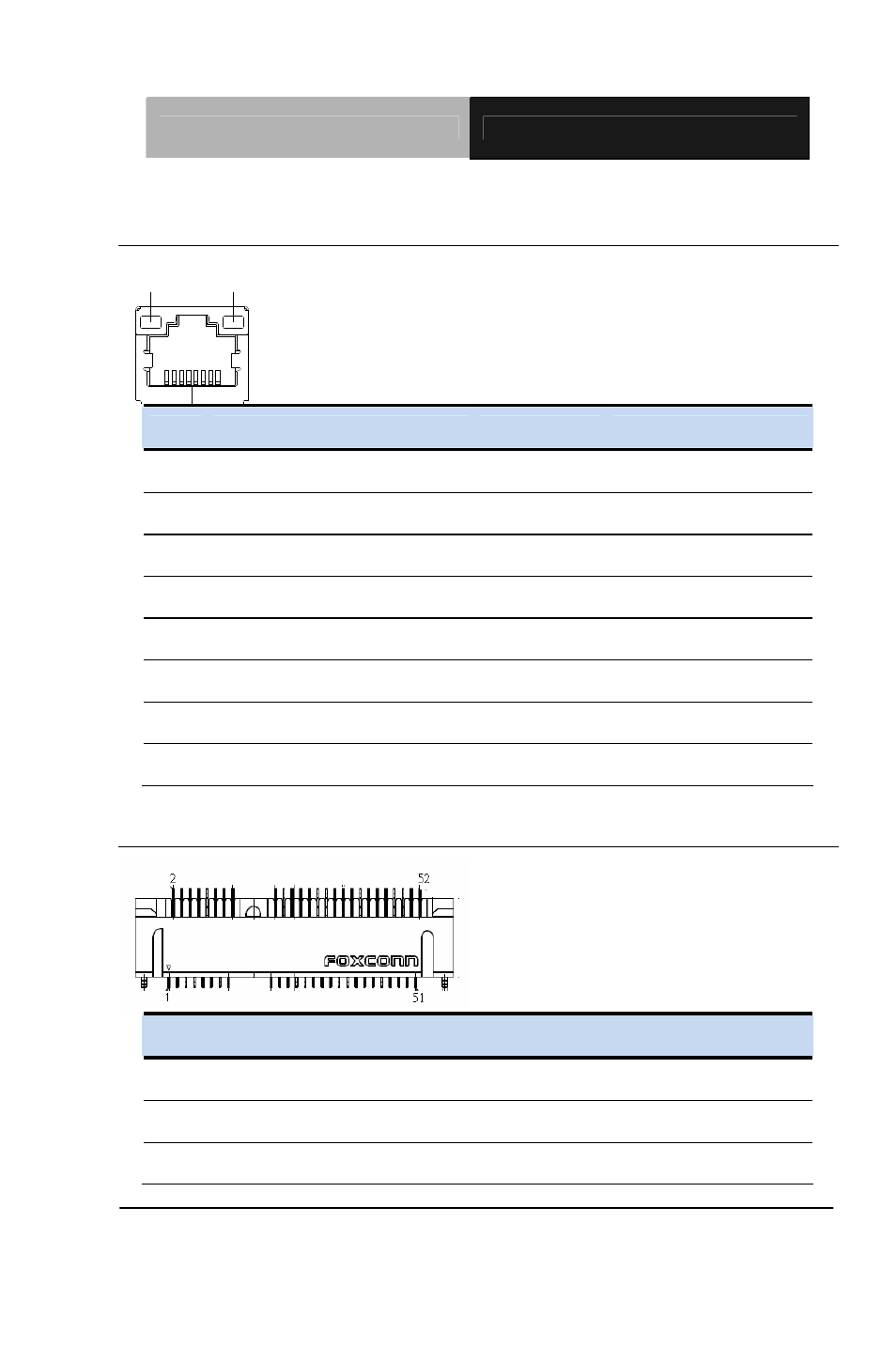 50 mini pci express connector (minicard1) | AAEON EPIC-CV07 User Manual | Page 54 / 128