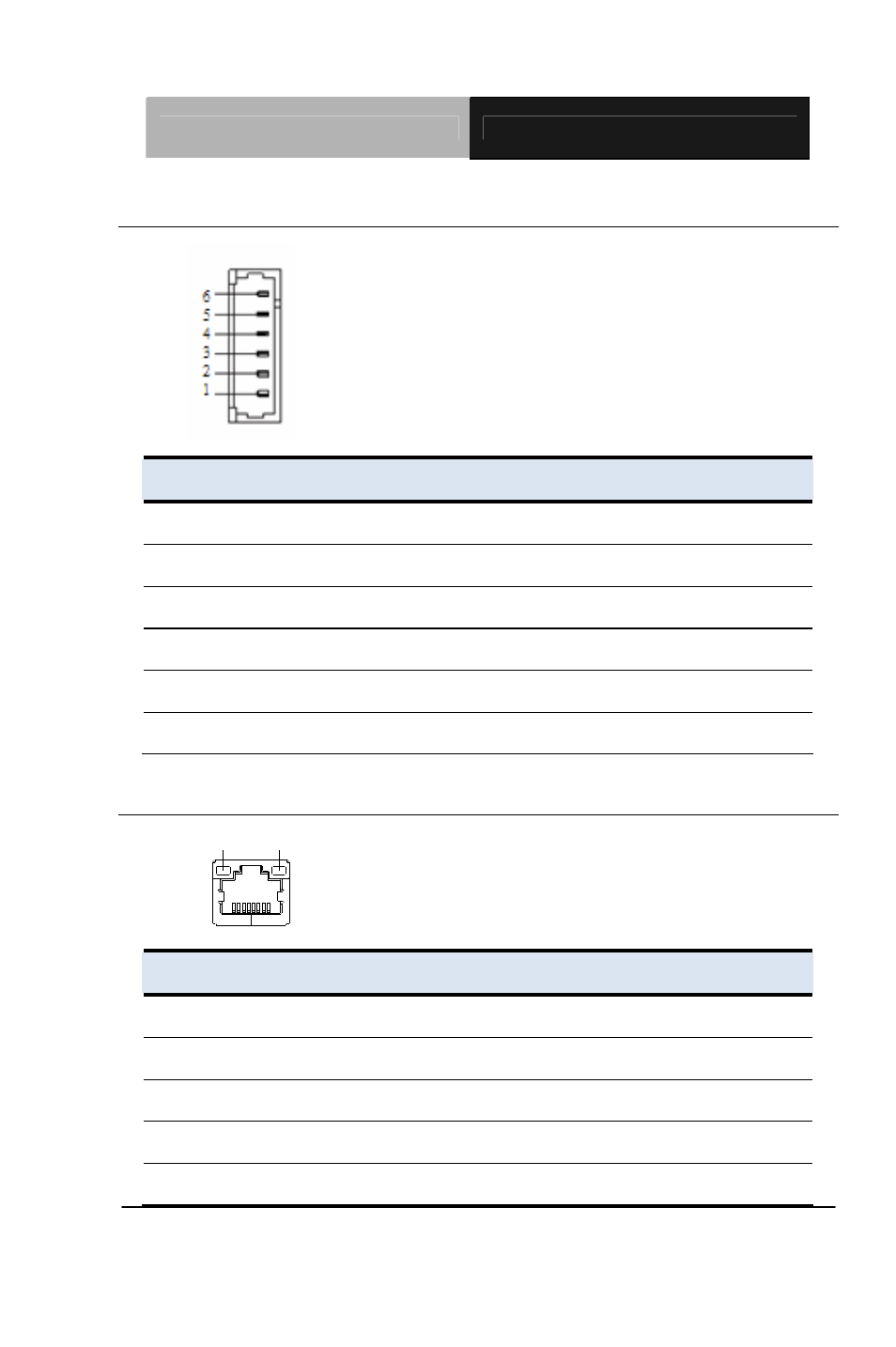45 ps/2 keyboard and mouse connector (kb1) | AAEON EPIC-HD07 User Manual | Page 57 / 97