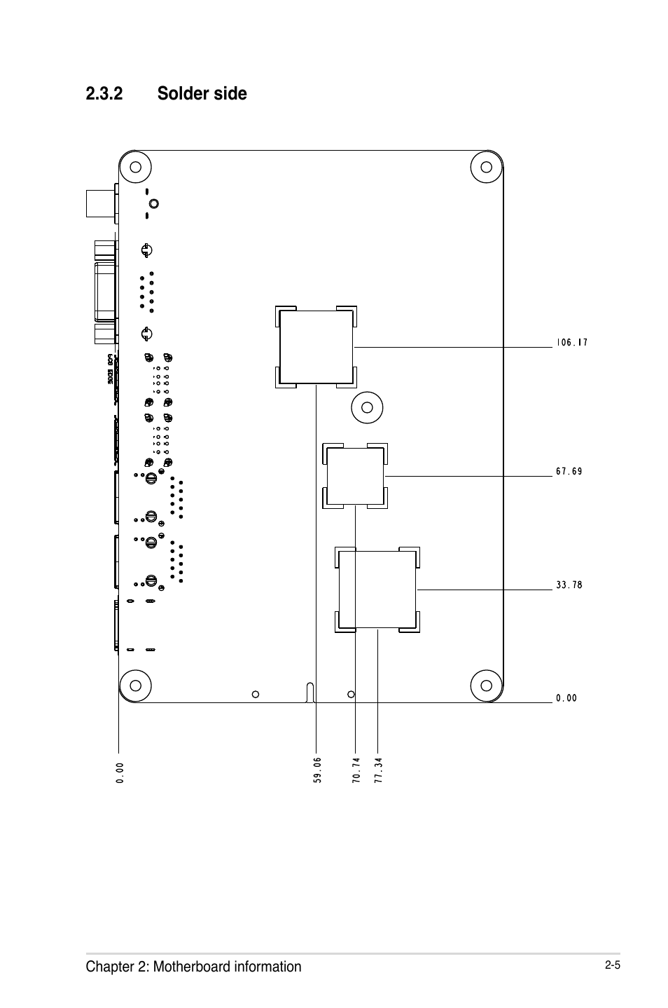 2 solder side, Solder side -5 | AAEON EPIC-CV01 Series User Manual | Page 13 / 44