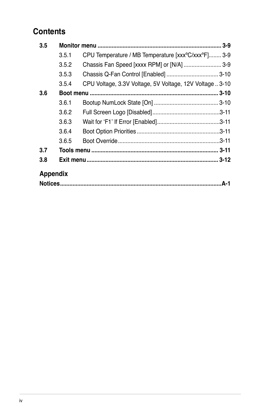 AAEON EPIC-CV01 Series User Manual | Page 4 / 44