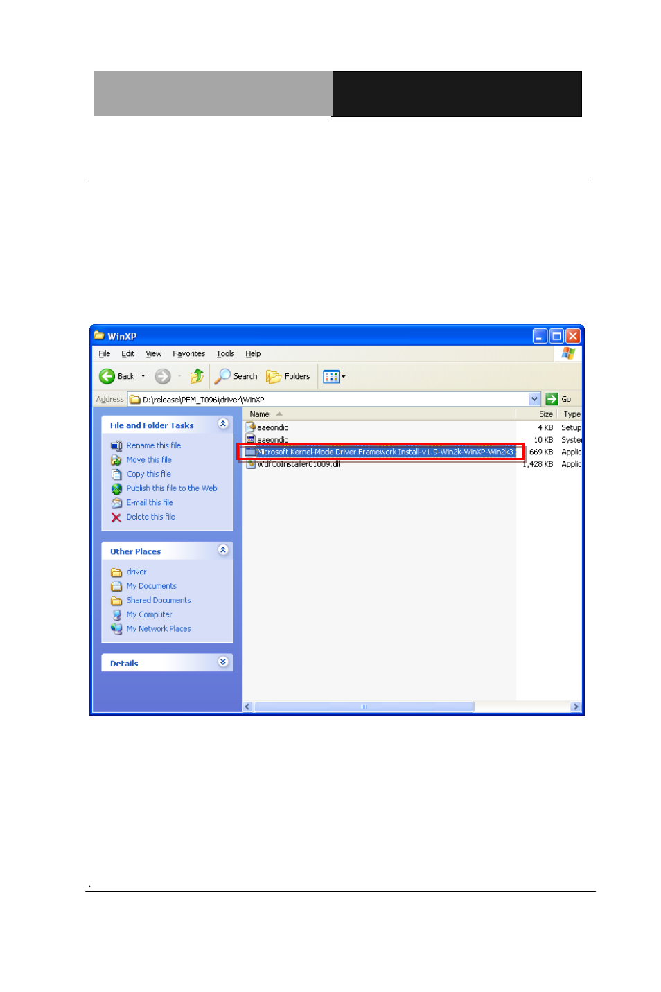 AAEON PFM-T096P User Manual | Page 27 / 41