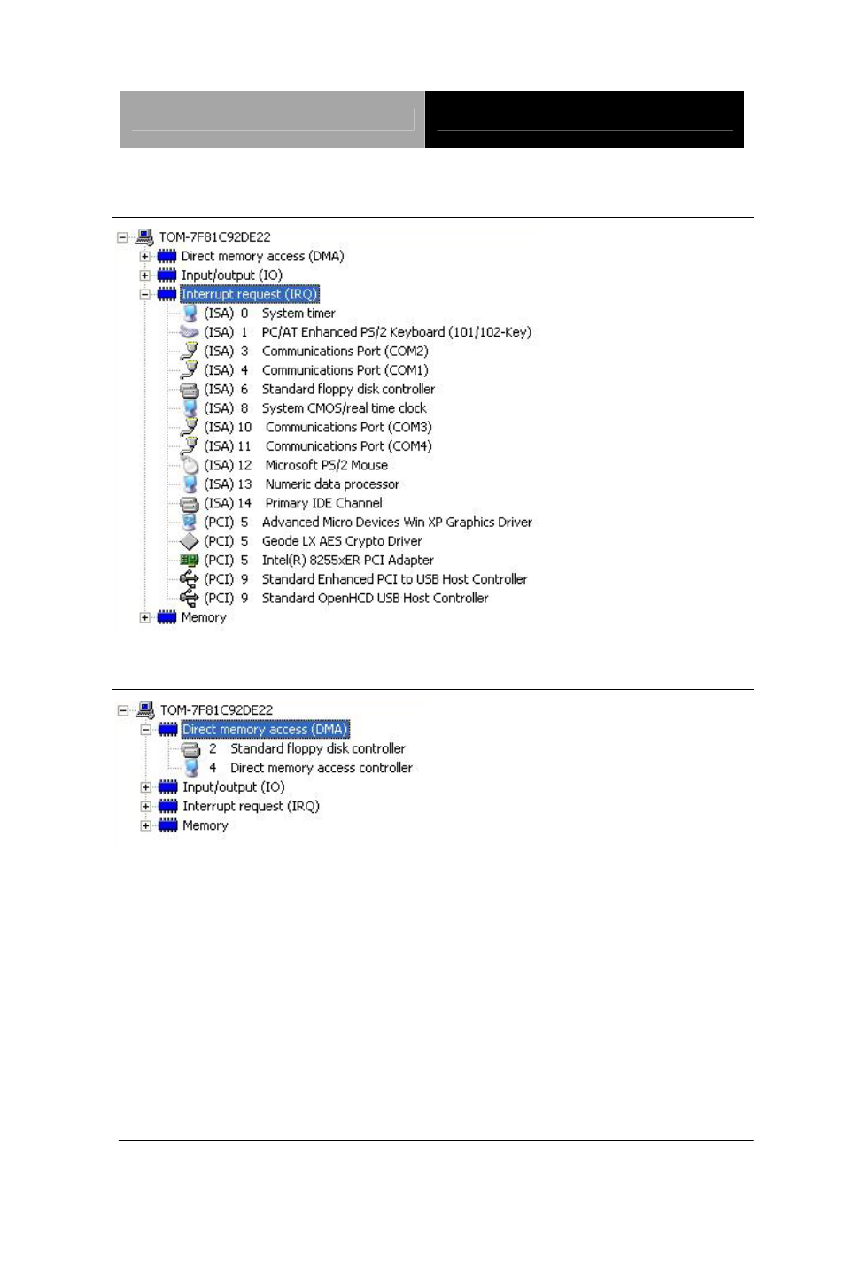 AAEON PFM-540I Rev.B User Manual | Page 51 / 54