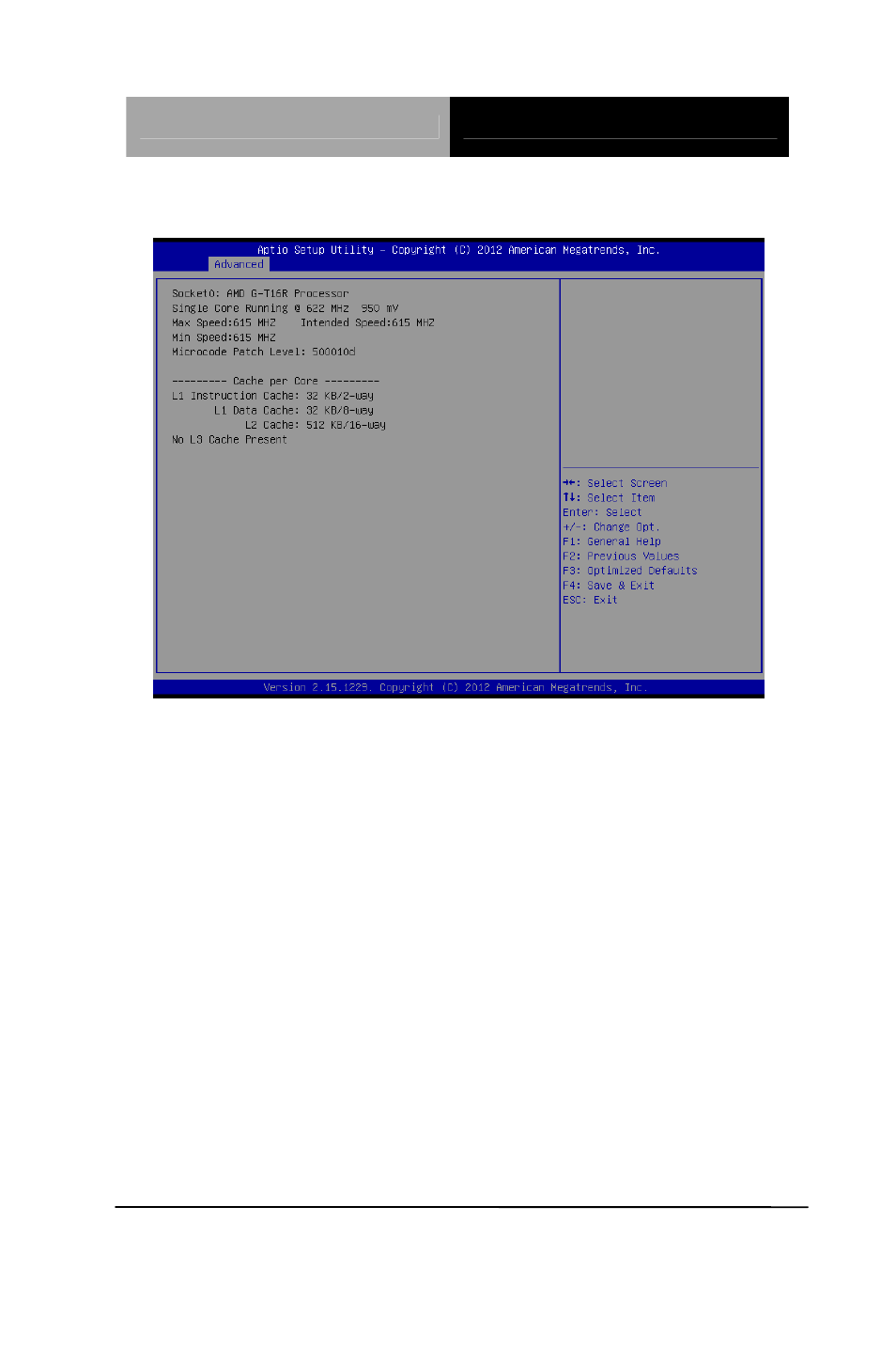 Cpu configuration | AAEON PFM-HDS User Manual | Page 52 / 105