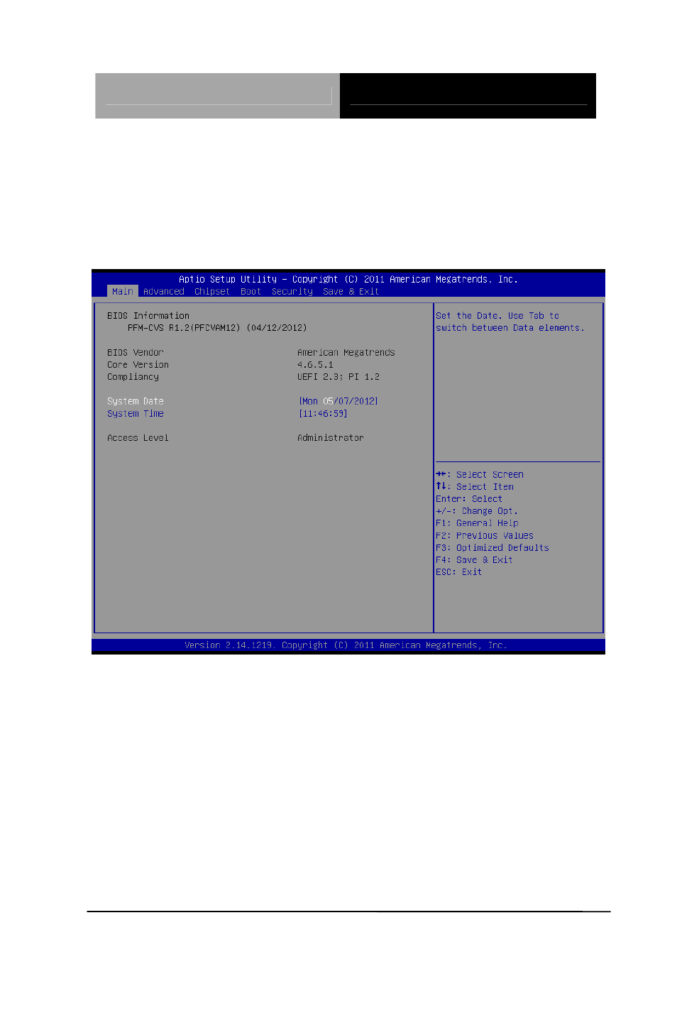 AAEON PFM-CVS Rev.A User Manual | Page 49 / 107