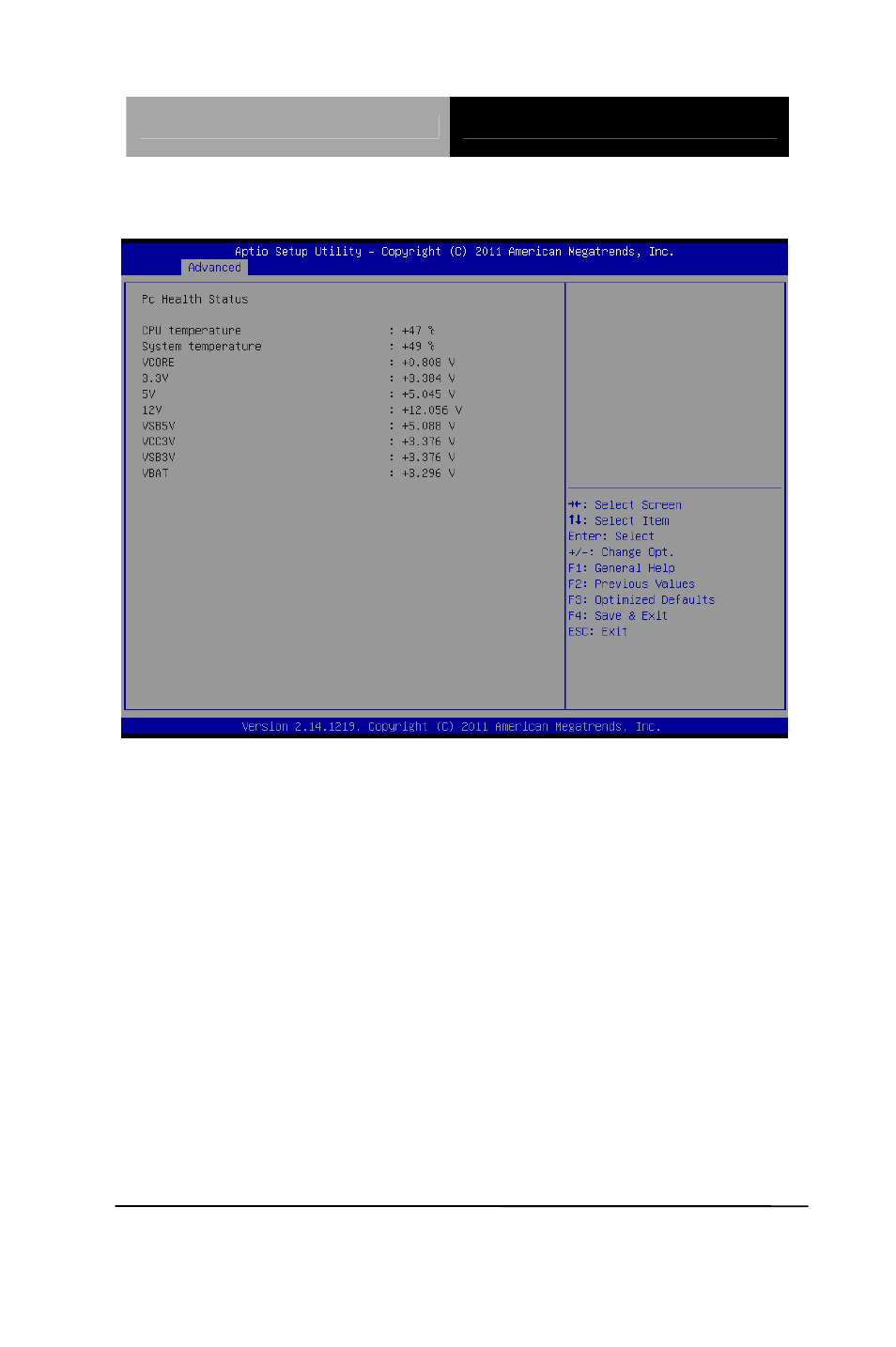 AAEON PFM-CVS Rev.A User Manual | Page 61 / 107