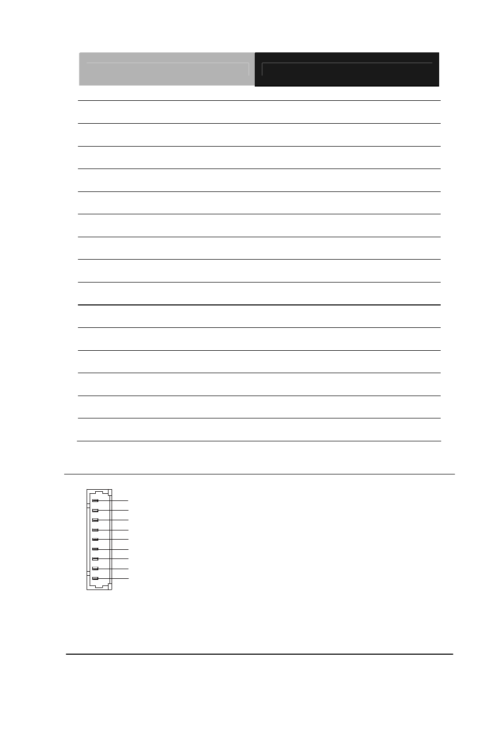 24 com port 2 connector (cn9) | AAEON GENE-HD05 User Manual | Page 34 / 116