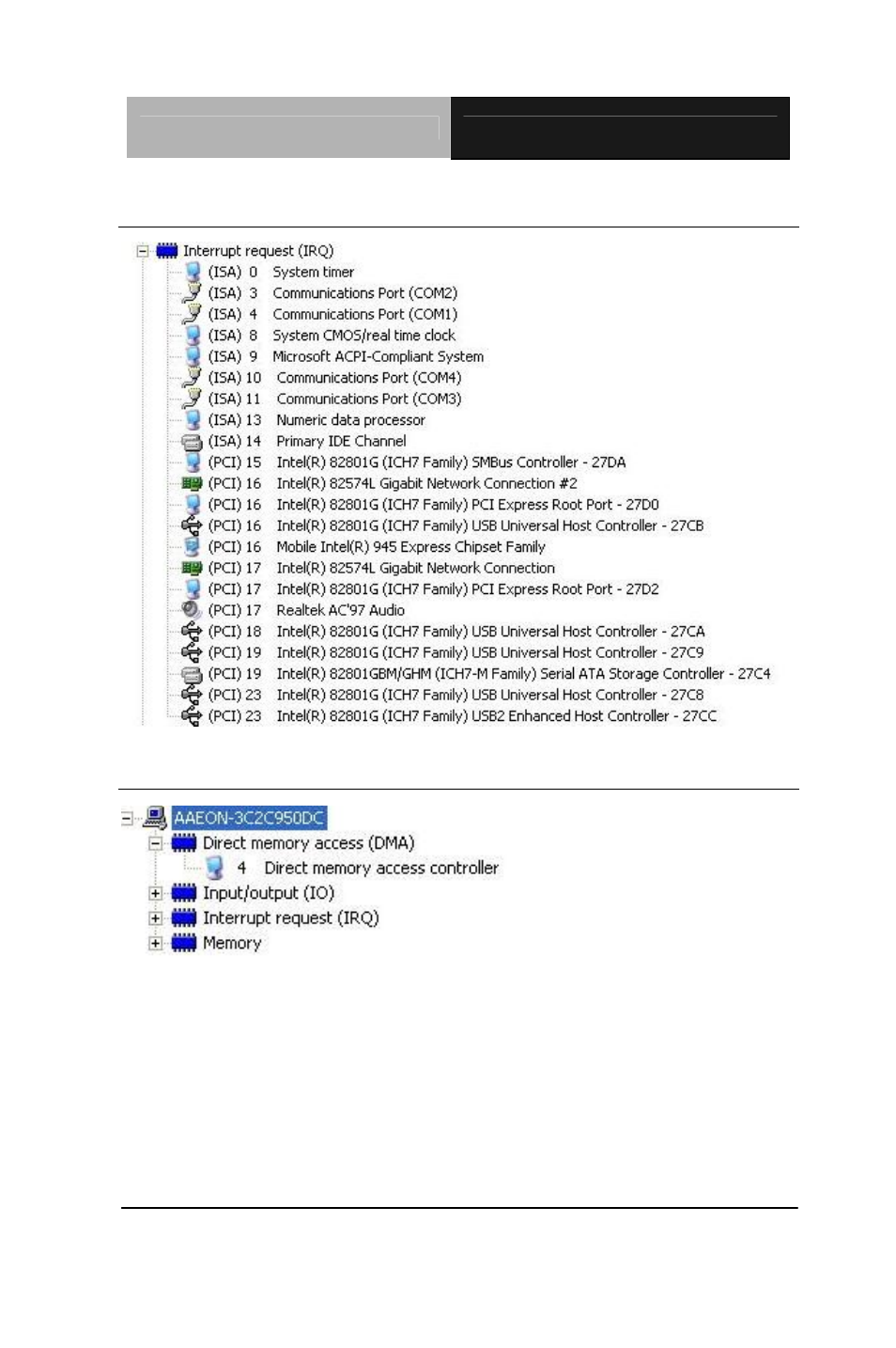 AAEON GENE-9455 Rev.А User Manual | Page 61 / 64