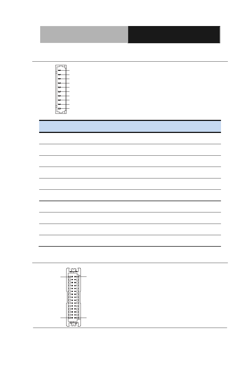25 audio i/o port connector (cn8), 26 lvds port 1 connector (cn9) | AAEON GENE-QM77 Rev.А User Manual | Page 32 / 101