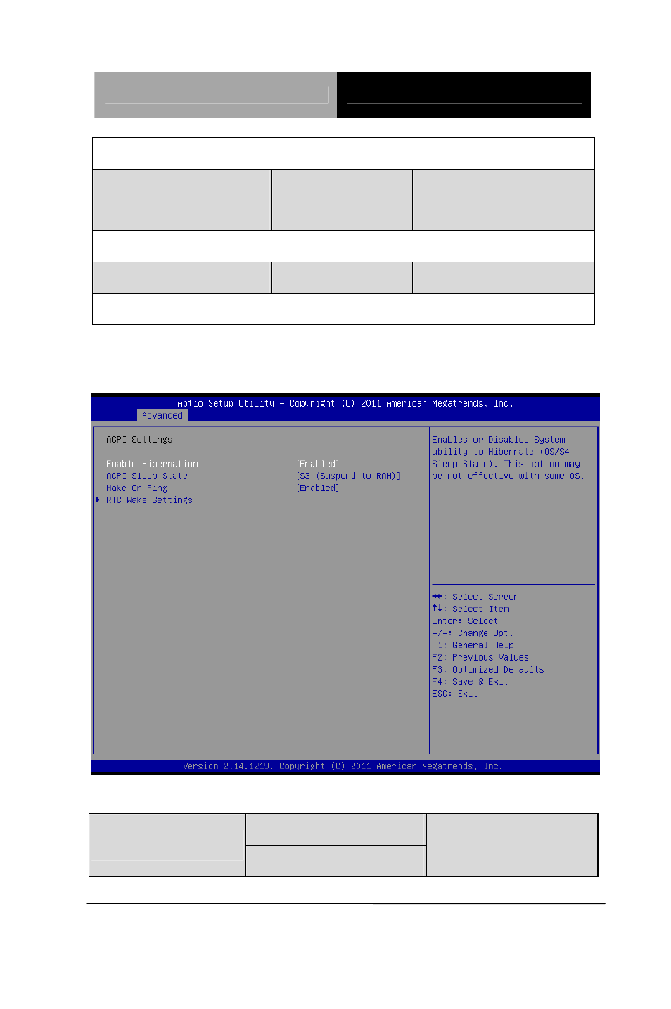 Acpi settings | AAEON ETX-LN User Manual | Page 25 / 68