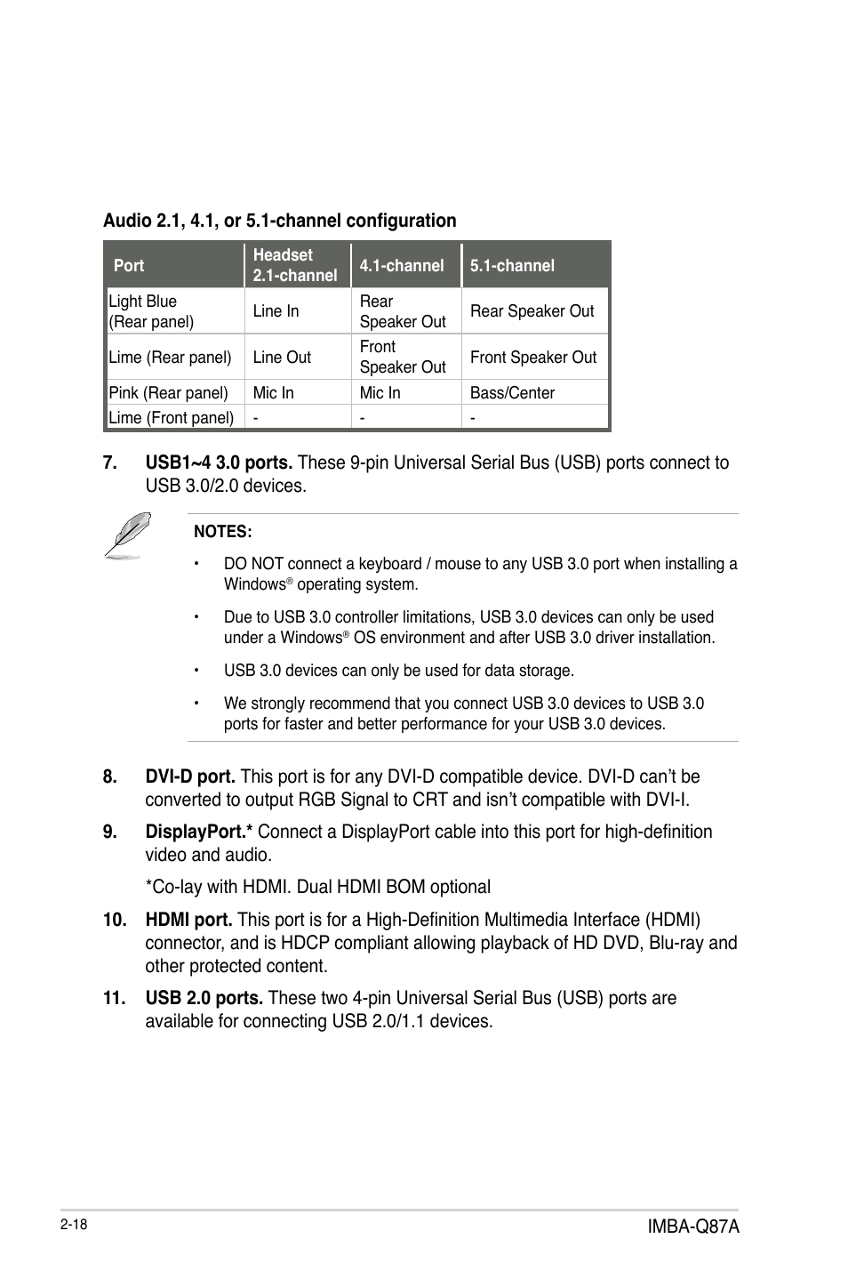 AAEON IMBA-Q87A User Manual | Page 26 / 52