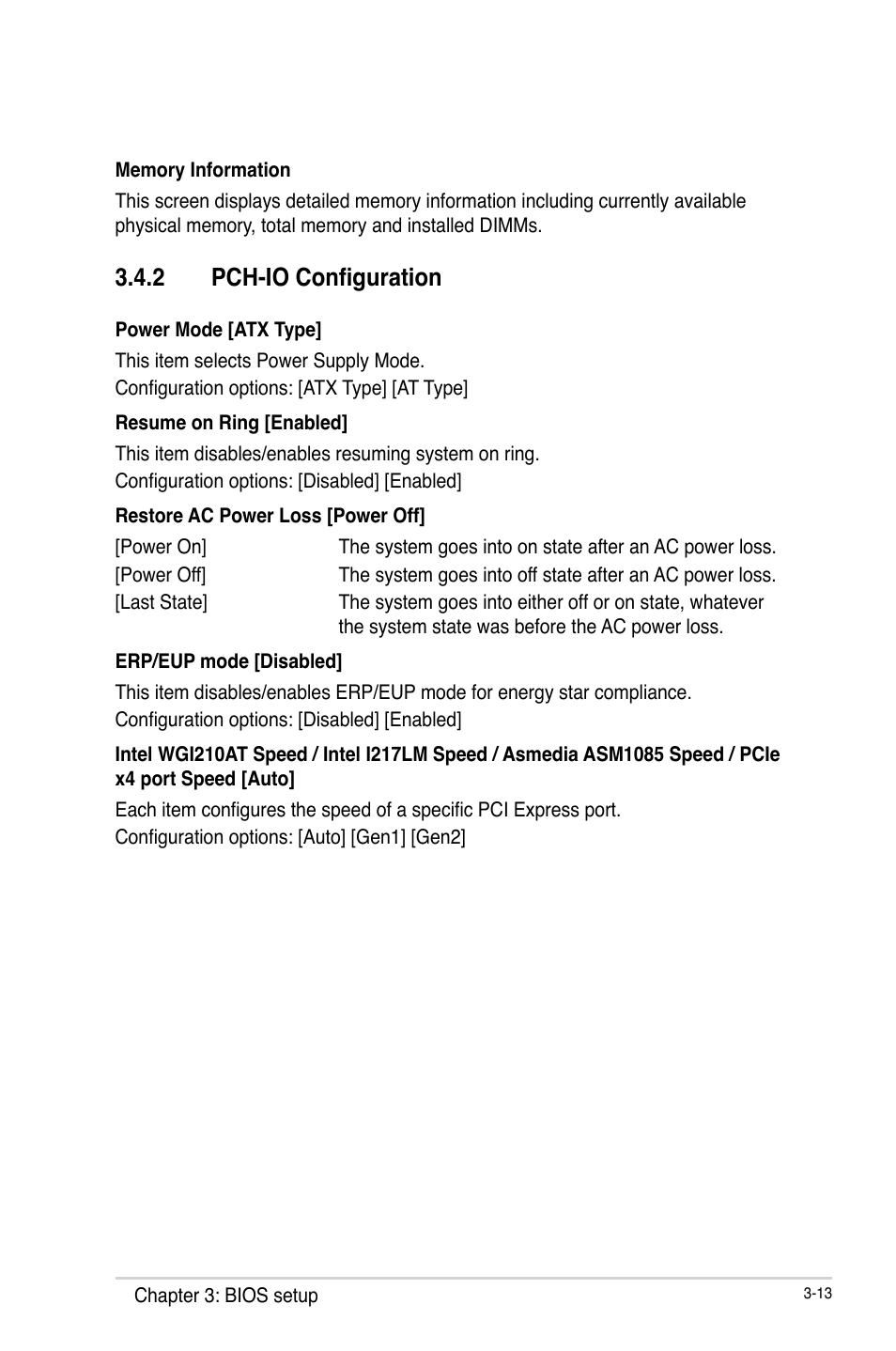 2 pch-io configuration, Pch-io configuration -13 | AAEON IMBA-Q87A User Manual | Page 45 / 52