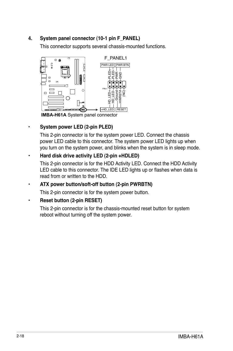 Imba-h61a | AAEON IMBA-H61A User Manual | Page 26 / 50