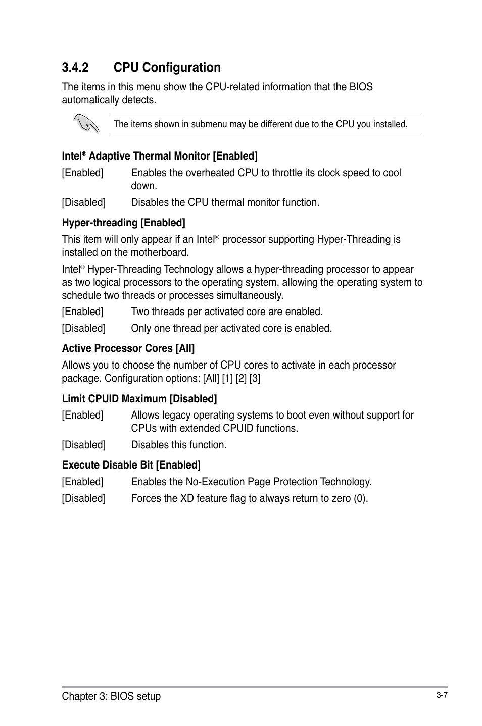 2 cpu configuration | AAEON IMBA-H61A User Manual | Page 37 / 50