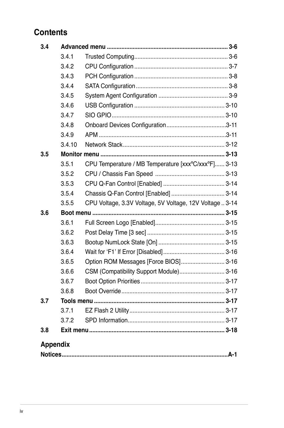 AAEON IMBA-H61A User Manual | Page 4 / 50