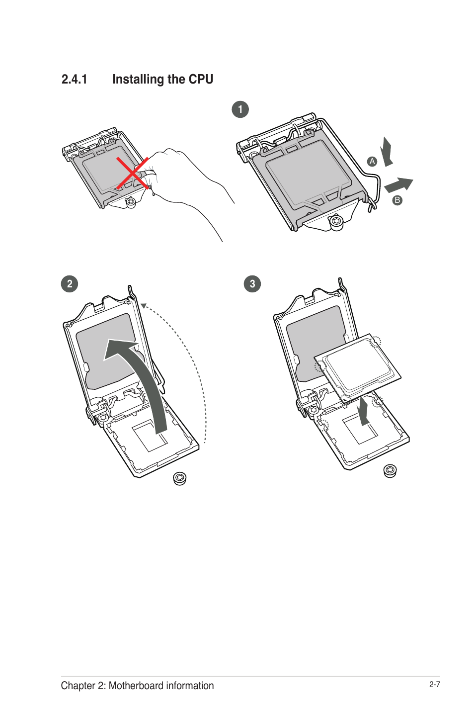 1 installing the cpu, Installing the cpu -7 | AAEON EMB-H81A User Manual | Page 15 / 51