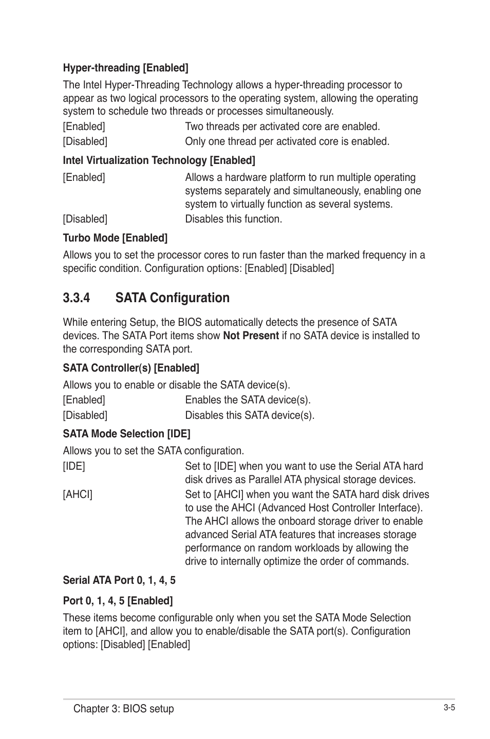 4 sata configuration, Sata configuration -5 | AAEON EMB-H81A User Manual | Page 38 / 51