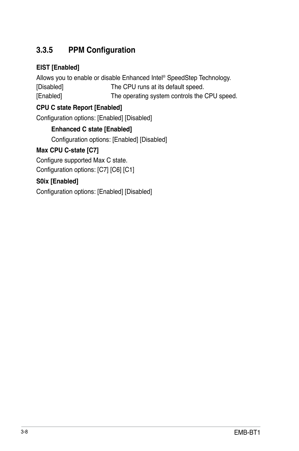 5 ppm configuration, Ppm configuration -8 | AAEON EMB-BT1 User Manual | Page 40 / 58