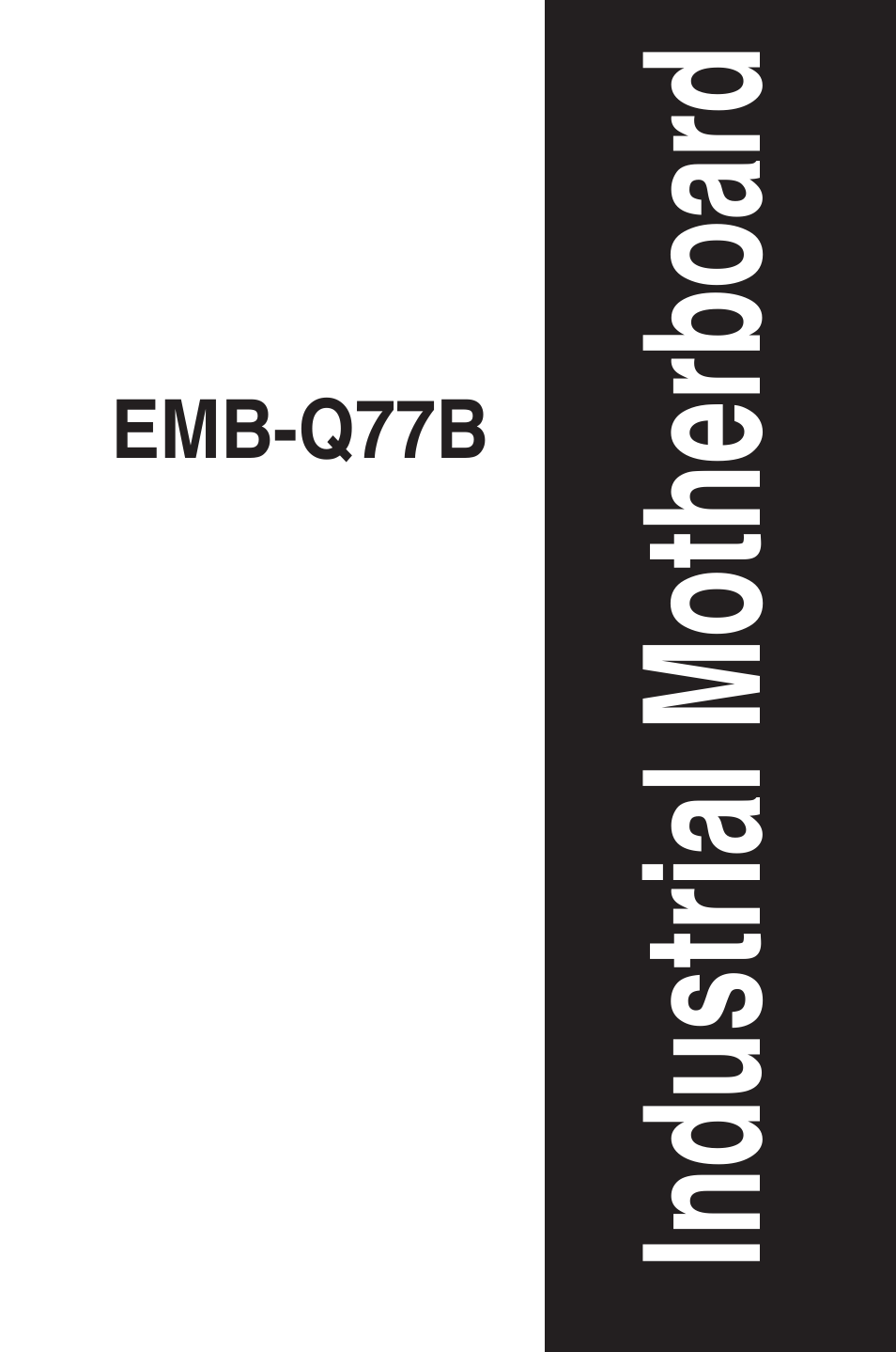 AAEON EMB-Q77B User Manual | 44 pages