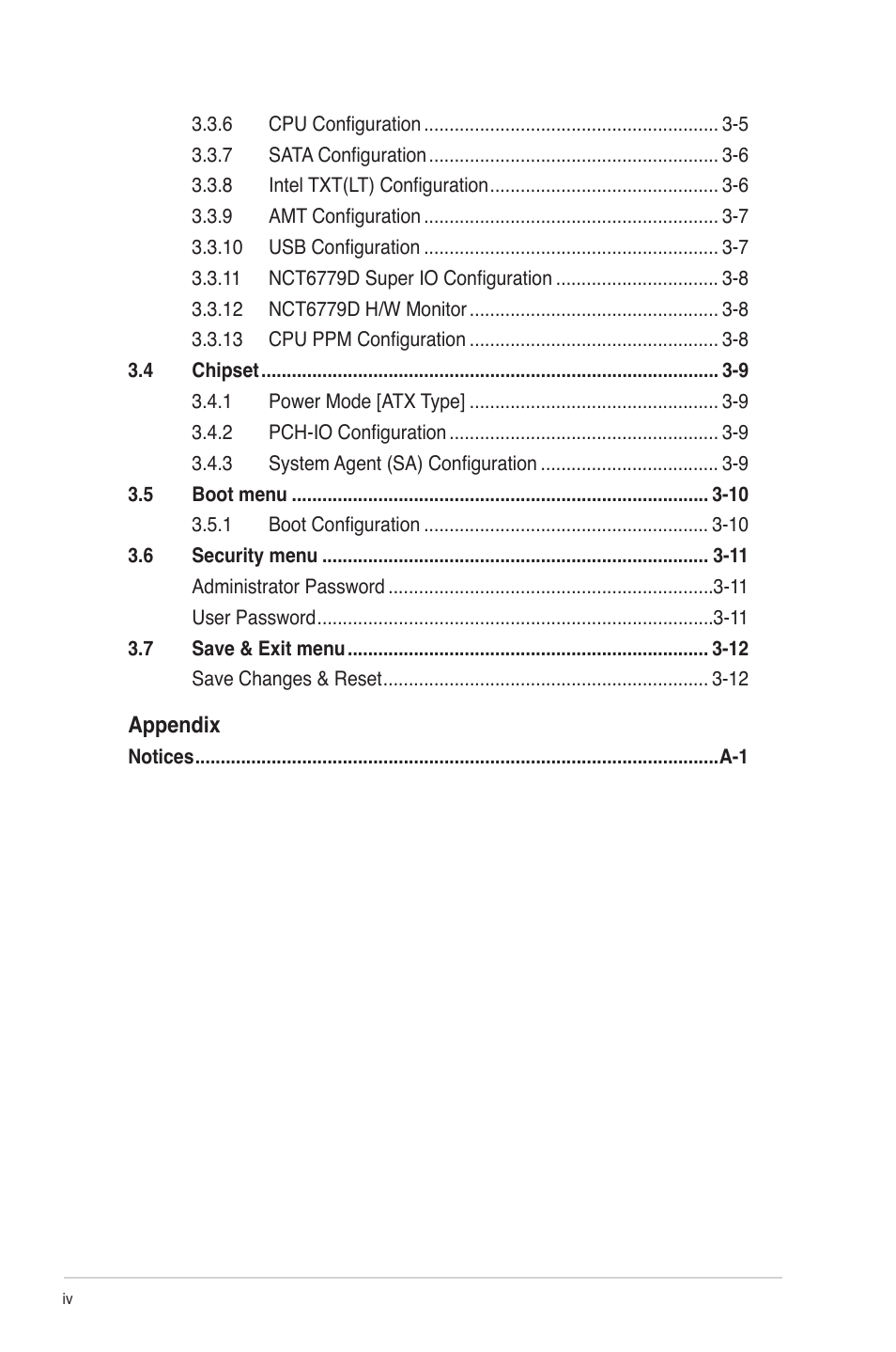 AAEON EMB-Q77B User Manual | Page 4 / 44