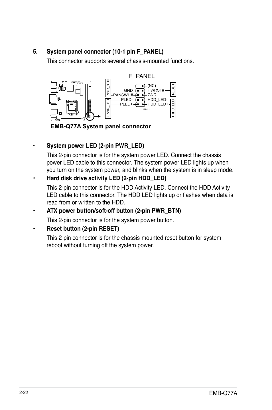 Emb-q77a | AAEON EMB-Q77A User Manual | Page 30 / 62