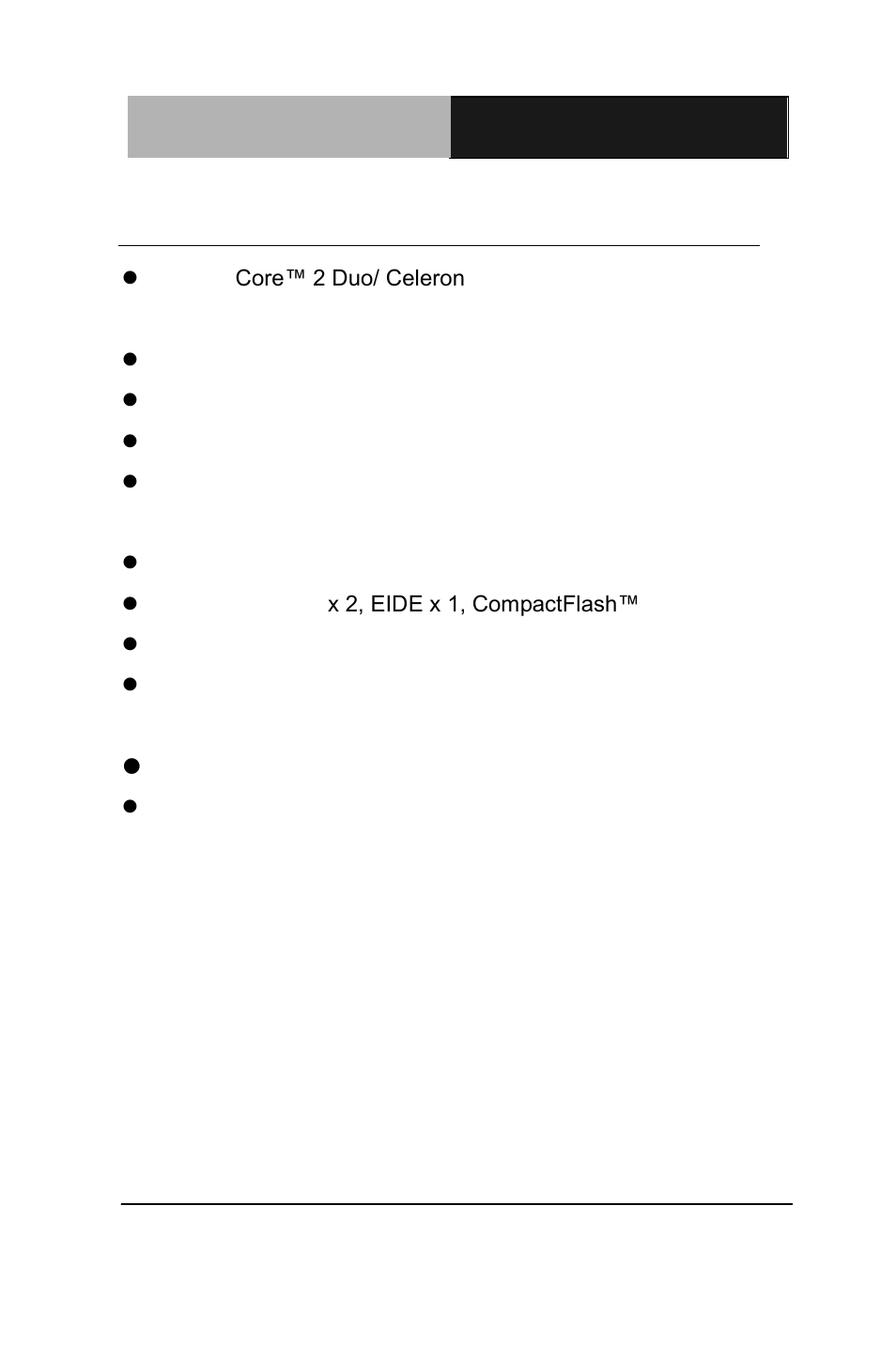 AAEON EMB-9658T User Manual | Page 10 / 69